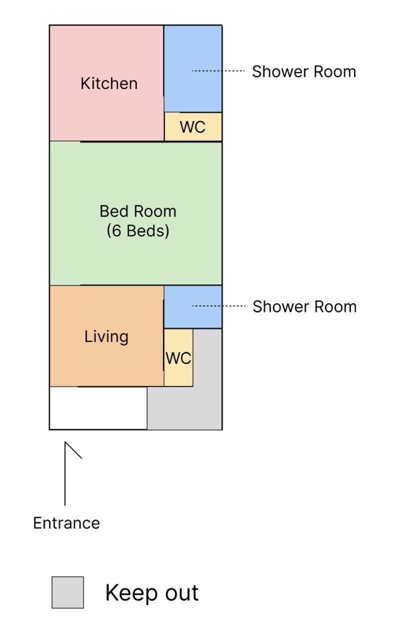 Tomoeドットコム2 Onepiecehouse Apartment Hakodate Exterior photo